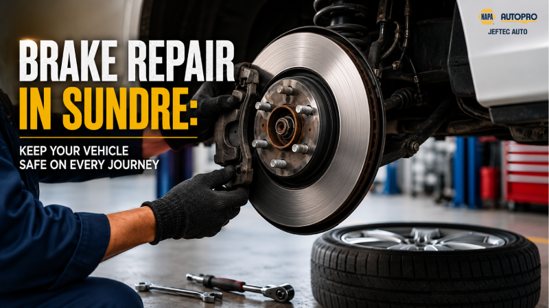 Brake Repair in Sundre: Keep Your Vehicle Safe on Every Journey