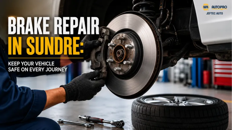 Brake Repair in Sundre: Keep Your Vehicle Safe on Every Journey