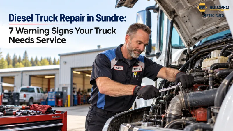 Diesel Truck Repair in Sundre: 7 Warning Signs Your Truck Needs Service