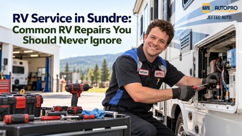 RV Service in Sundre: Common RV Repairs You Should Never Ignore