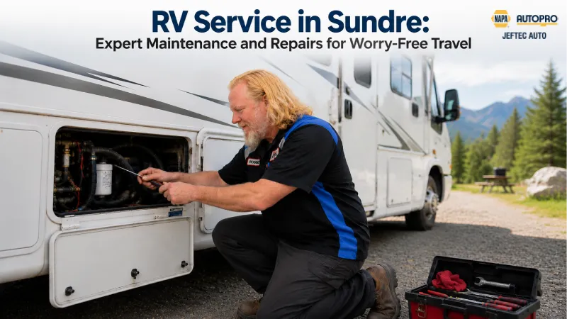 RV Service in Sundre: Expert Maintenance and Repairs for Worry-Free Travel