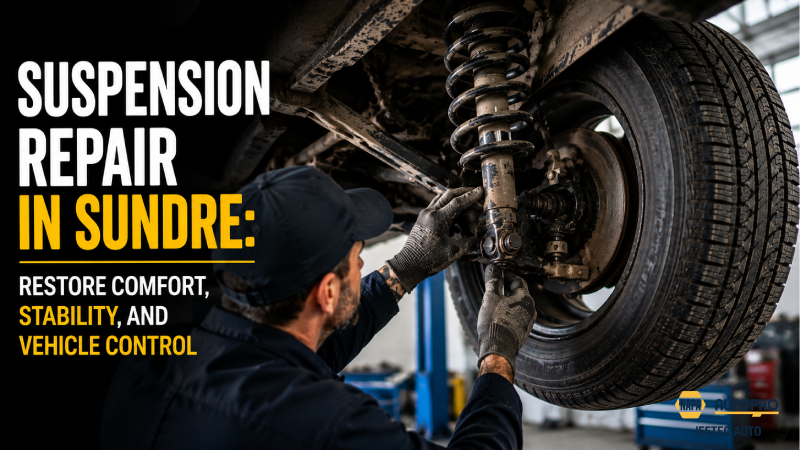 Suspension Repair in Sundre: Restore Comfort, Stability, and Vehicle Control
