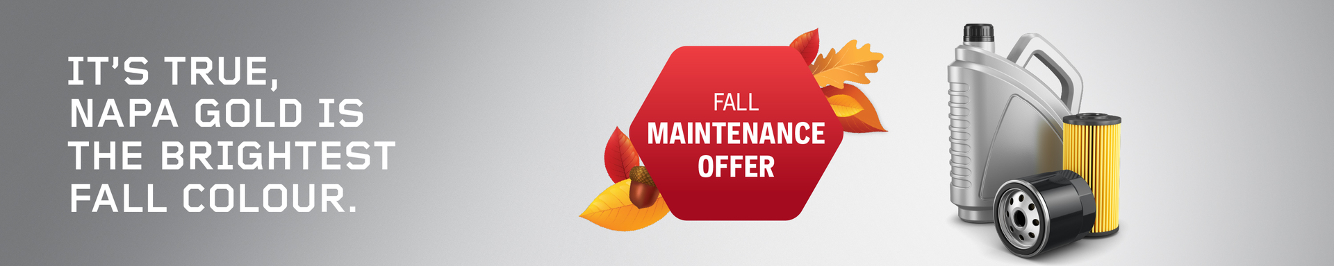 NAPA AUTOPRO fall maintenance promotion